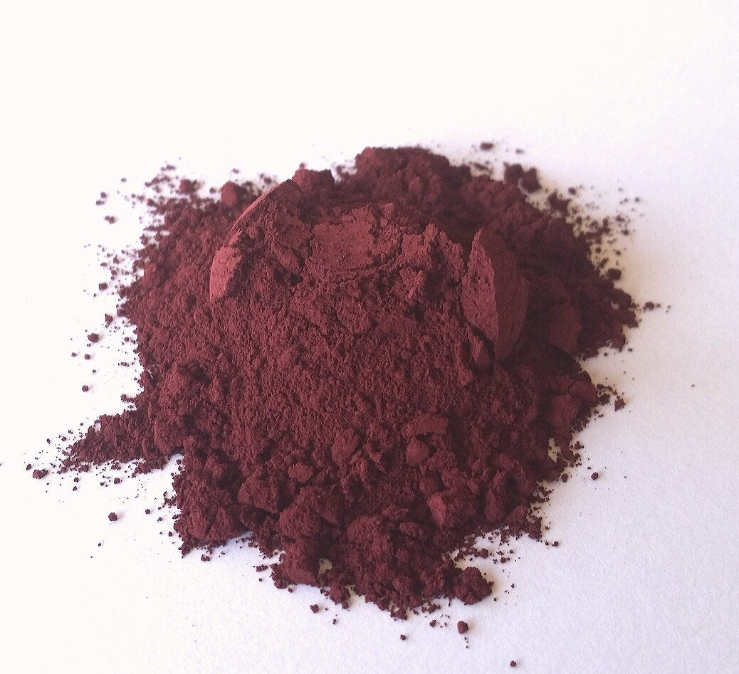 DEADLY SIN Matte Red Rusty eyeshadow Makeup Eye Shadow Burgundy Mineral Makeup Dark red eye shadow