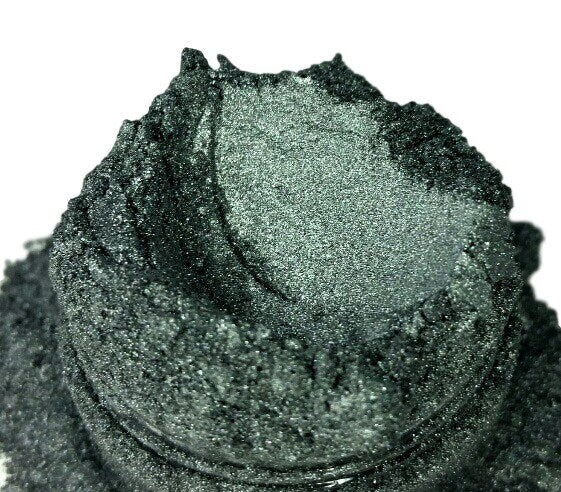 LA LUNA - White - EyeShadow - Crystal - Iridescent - Highlighter - Silvery - glitter- eye shadow - Vegan Natural - mineral Mica Makeup