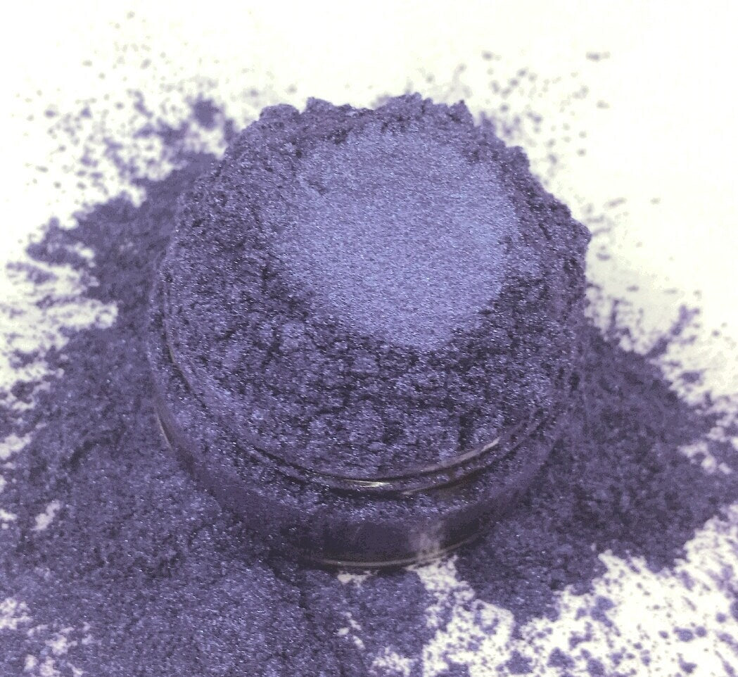 KILLER- Purple Eyeshadow - Deep Rich Iridescent -Mineral Make up - eyeliner - 5g Sifter Jar Eye shadow -Natural Organic Vegan