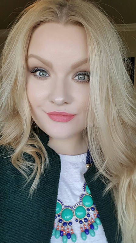 Coral Pink Semi - Matte Lipstick