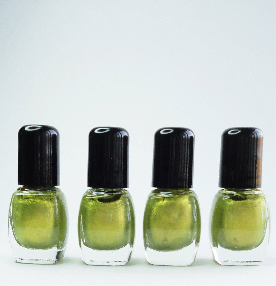 GOLD Nail Polish Epic Vintage Gold Vegan nails free from harsh chemicals indie nail polish mini bottle shiny glossy manicure