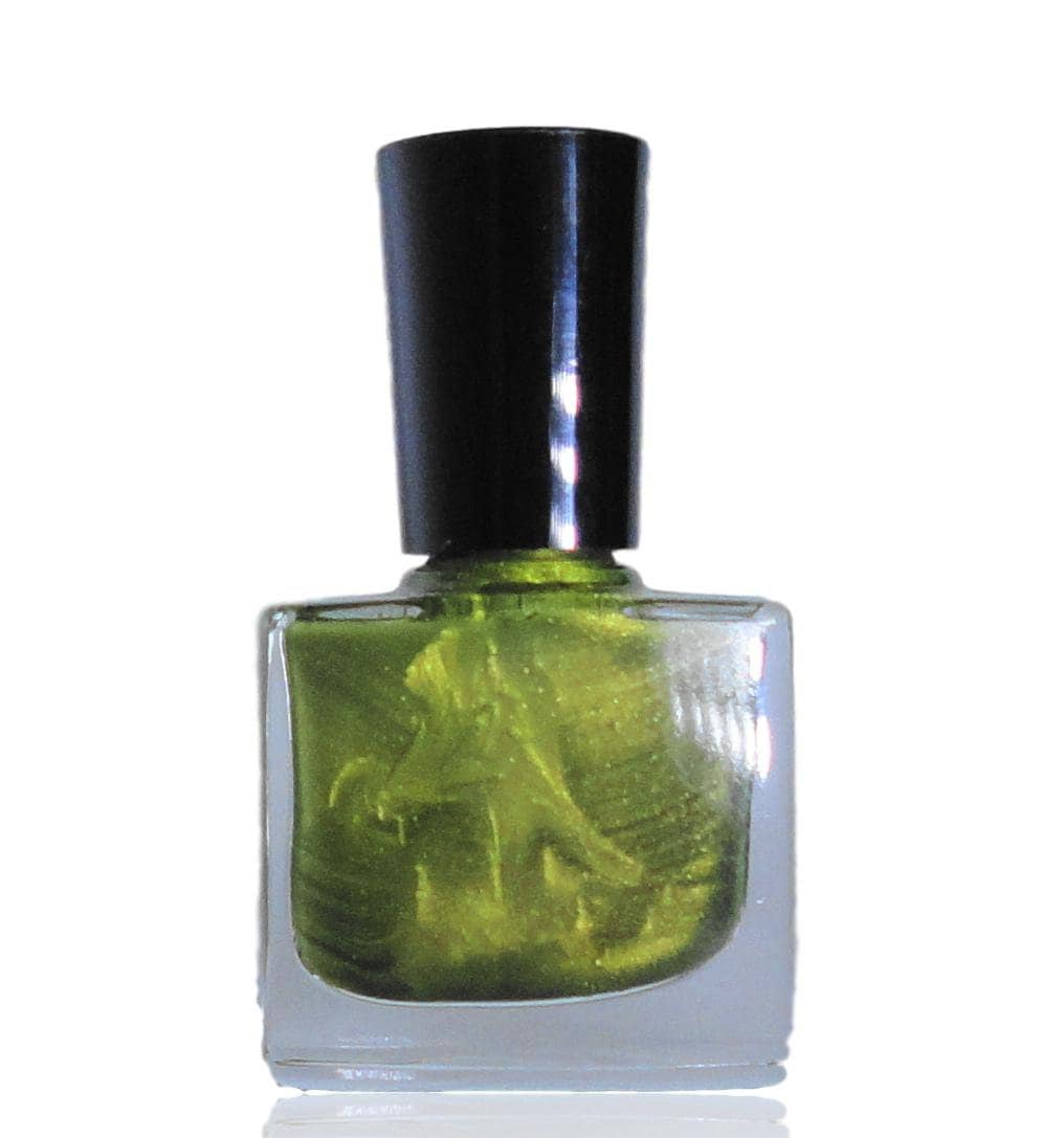 KRYPTONITE -Lime Green Nail Polish Vegan nails free From harsh Chemicals indie nail polish Shiny glossy manicure