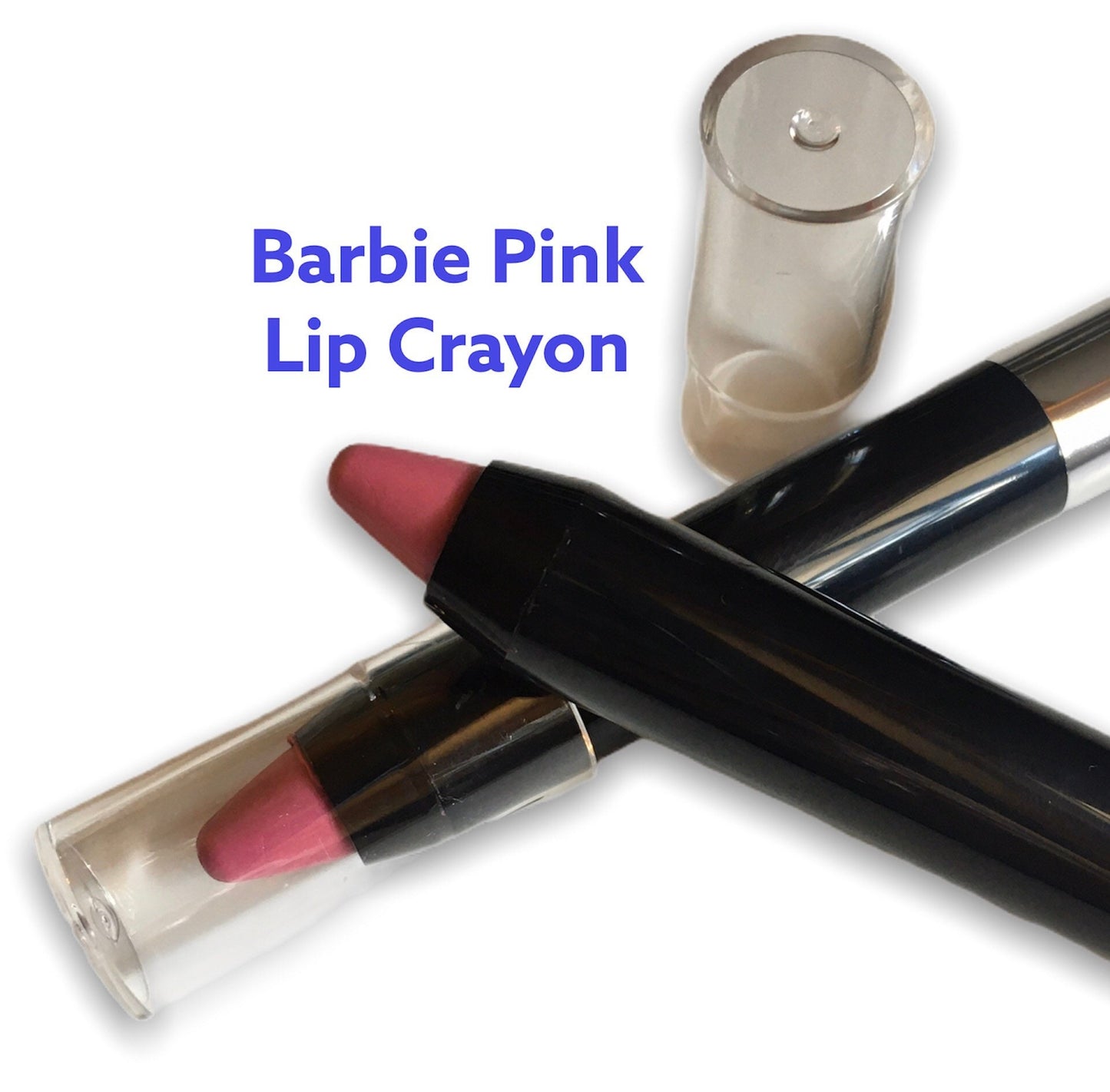 HUSTLE-Rosy Pink- Semi Matte-Lip Crayon- Cream - Twist Up Tube - pigmented Color- Vitamin Rich - Luscious Rich Color - Natural Vegan