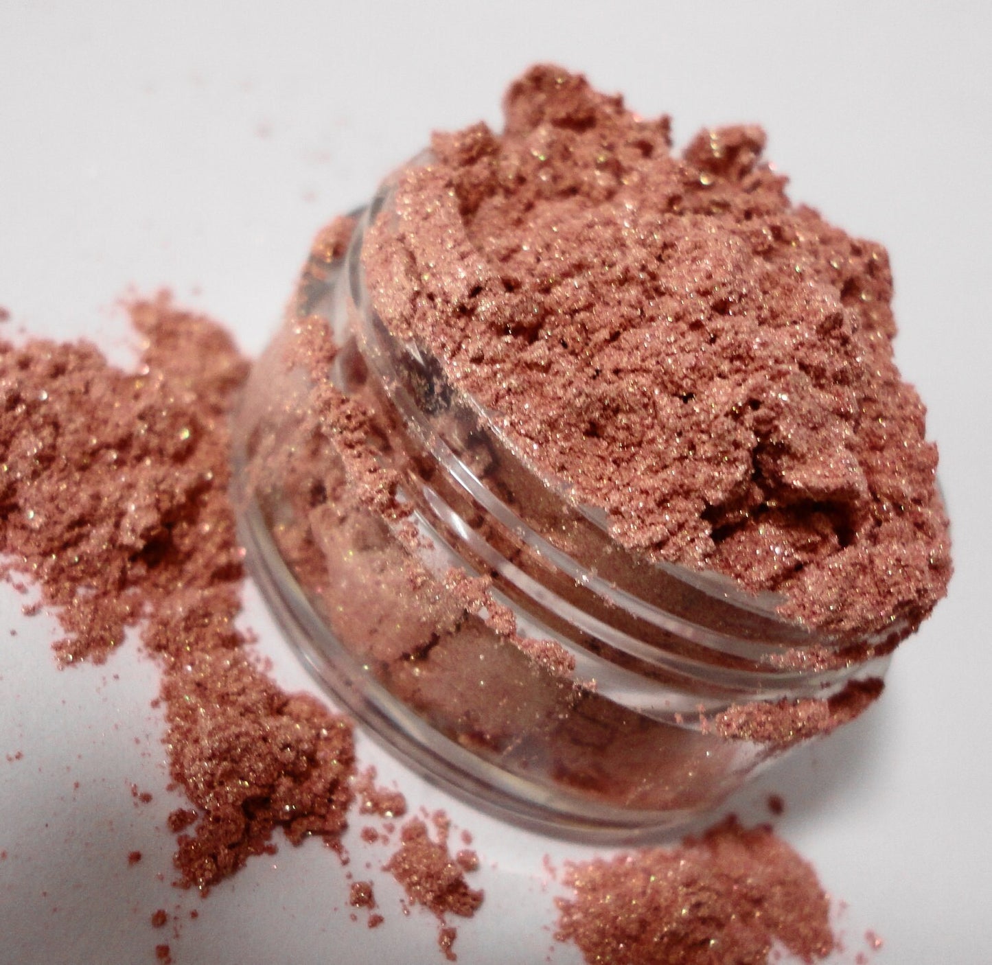 CHINA DOLL Pale Pink eyeshadow Highlighter Shimmer Luster Vegan Light pink Pale pink Mineral Makeup Eye Shadow Eyeliner Sifter highlights