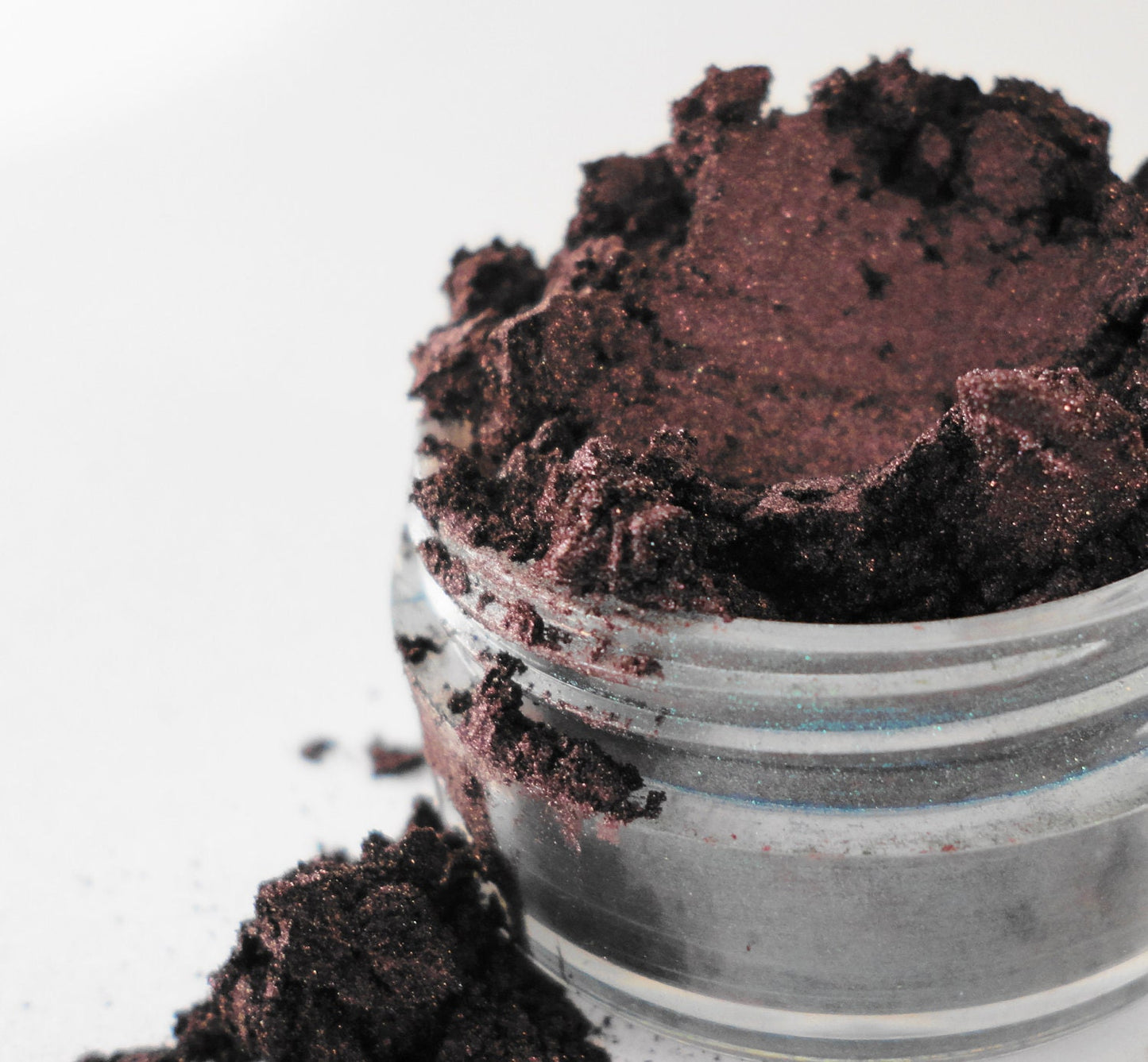 BITCH Smokey Purple Eye Shadow Vegan Natural Organic Mineral makeup Plum Amethyst makeup eyeshadow 10g size jar luster Vegan BITCH