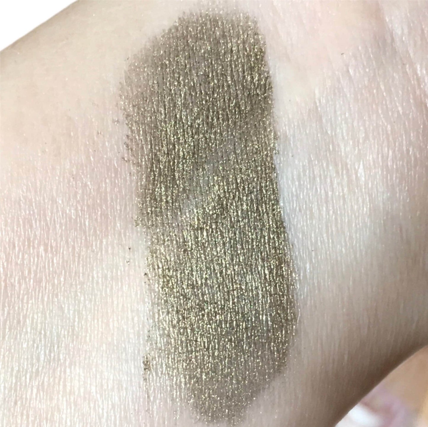 VINTAGE- Olive- Gold - Green Mineral Makeup -Eyeshadow Sifter Jar- Green Gold Smokey Eyes -Eyeliners - eye shadow