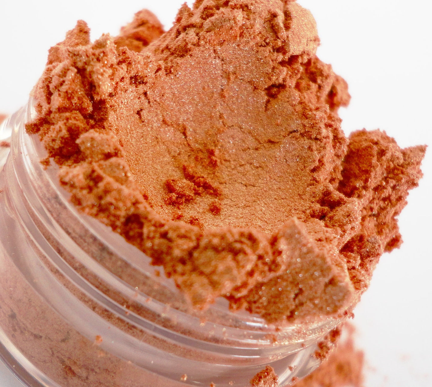 BOMBSHELL - Peach Eyeshadow - Copper -Shimmer - Glitter - Highlighter - Eyeliner - Mineral Makeup - Eye Shadow - 10g Sifter Jar