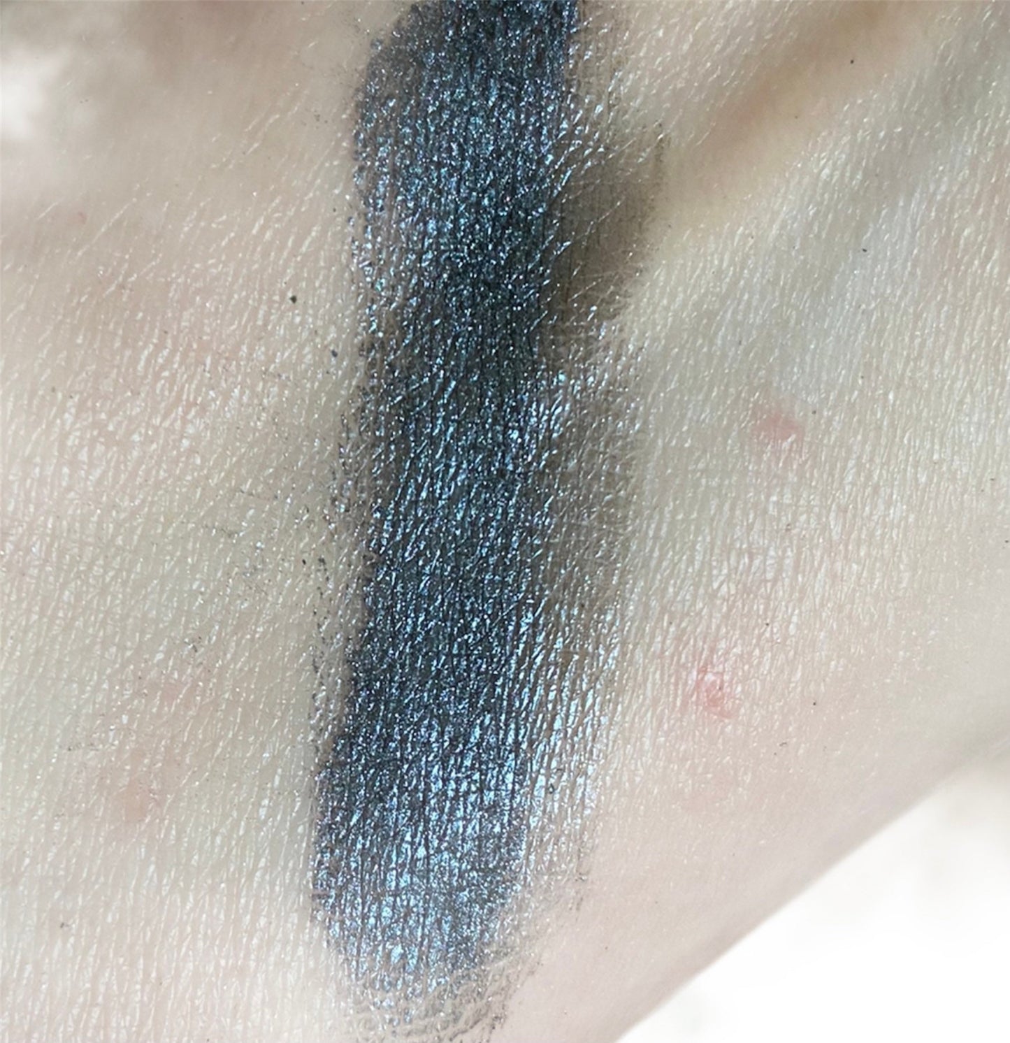 RAVEN -Navy Blue = Eyeshadw - Steel Gray Blue - Natural Vegan Organic - Mineral Makeup - Eye Shadow - Gothic Smokey eyes