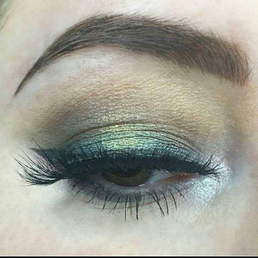 VAPOR - Smokey Blue - Metallic - Shimmer - Eyeshadow - Mineral Makeup - Vegan Natural - Eye Shadow - 10g Sifter Jar - Eyeliner