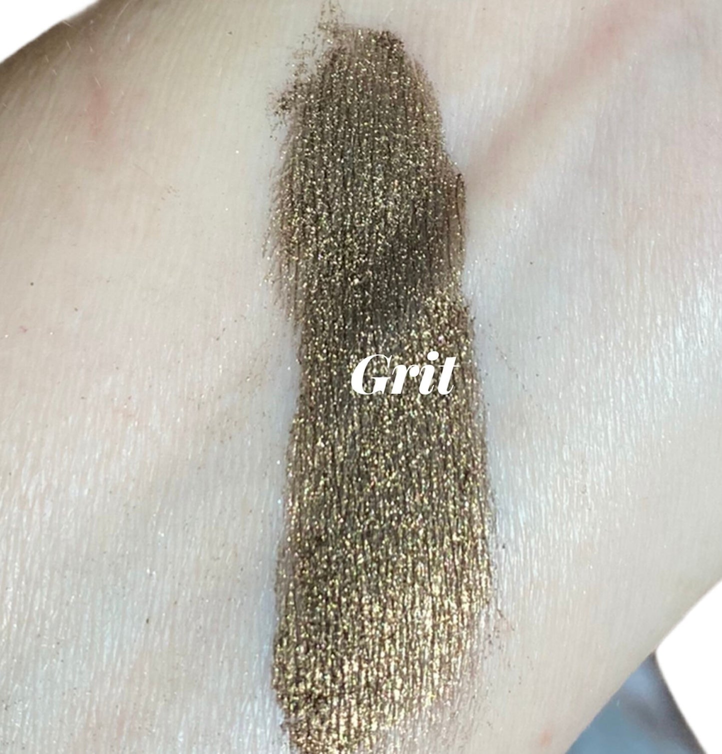 GRIT- Metallic Brown Gold Eyeshadow