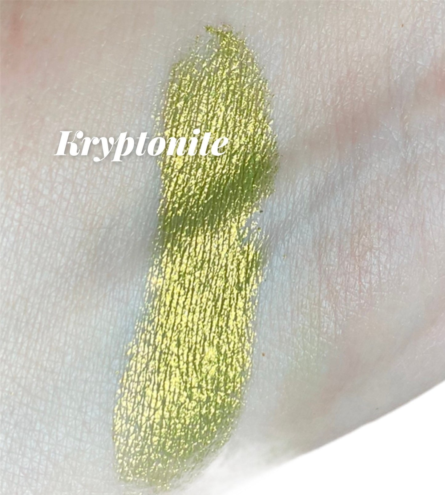 KRYPTONITE - Gold Green Metallic Eyeshadow