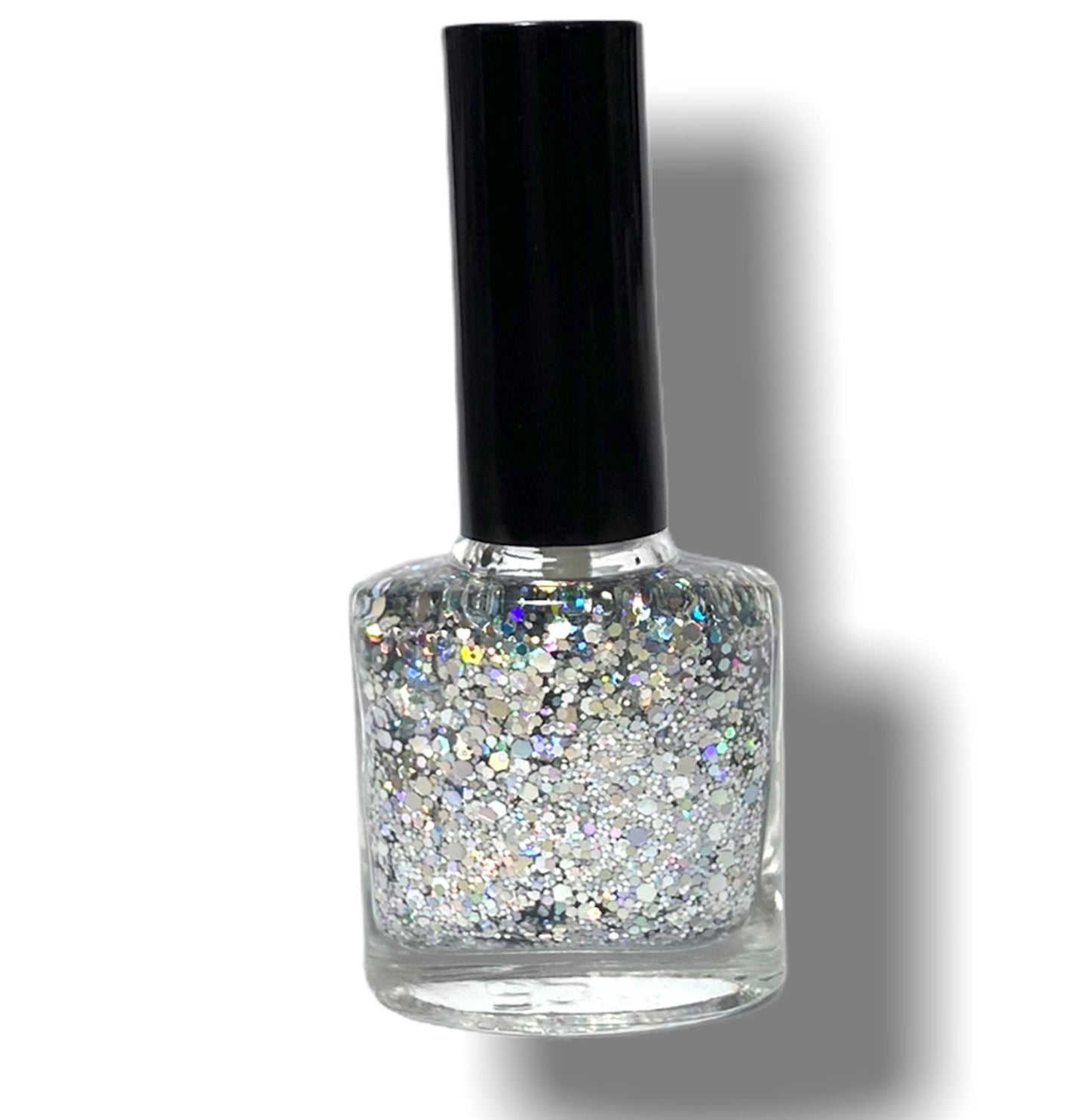 Interstellar - Silver Holographic Glitter- Nail Polish
