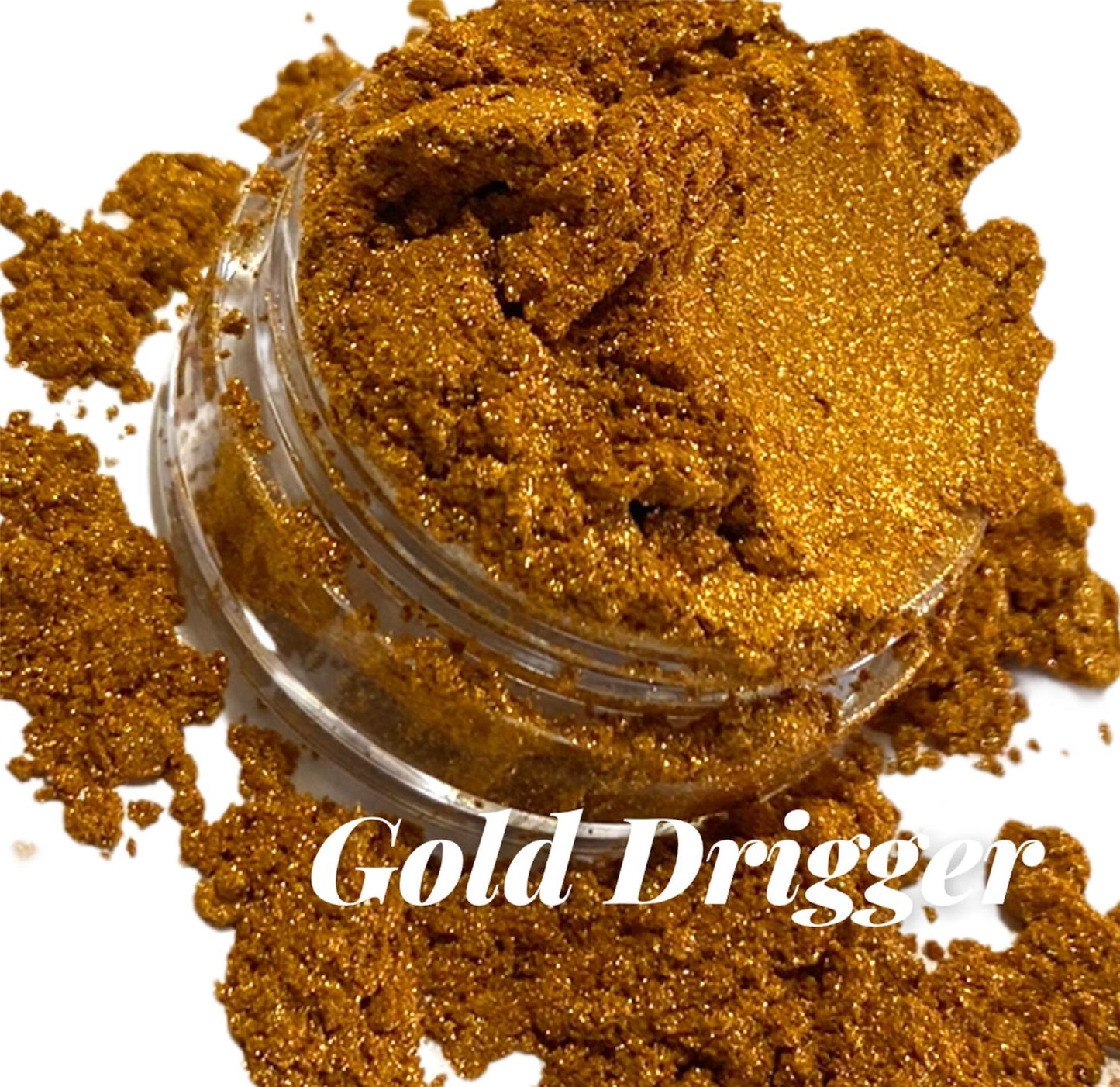 Gold Digger -Deep Vintage Gold Metallic Eyeshadow