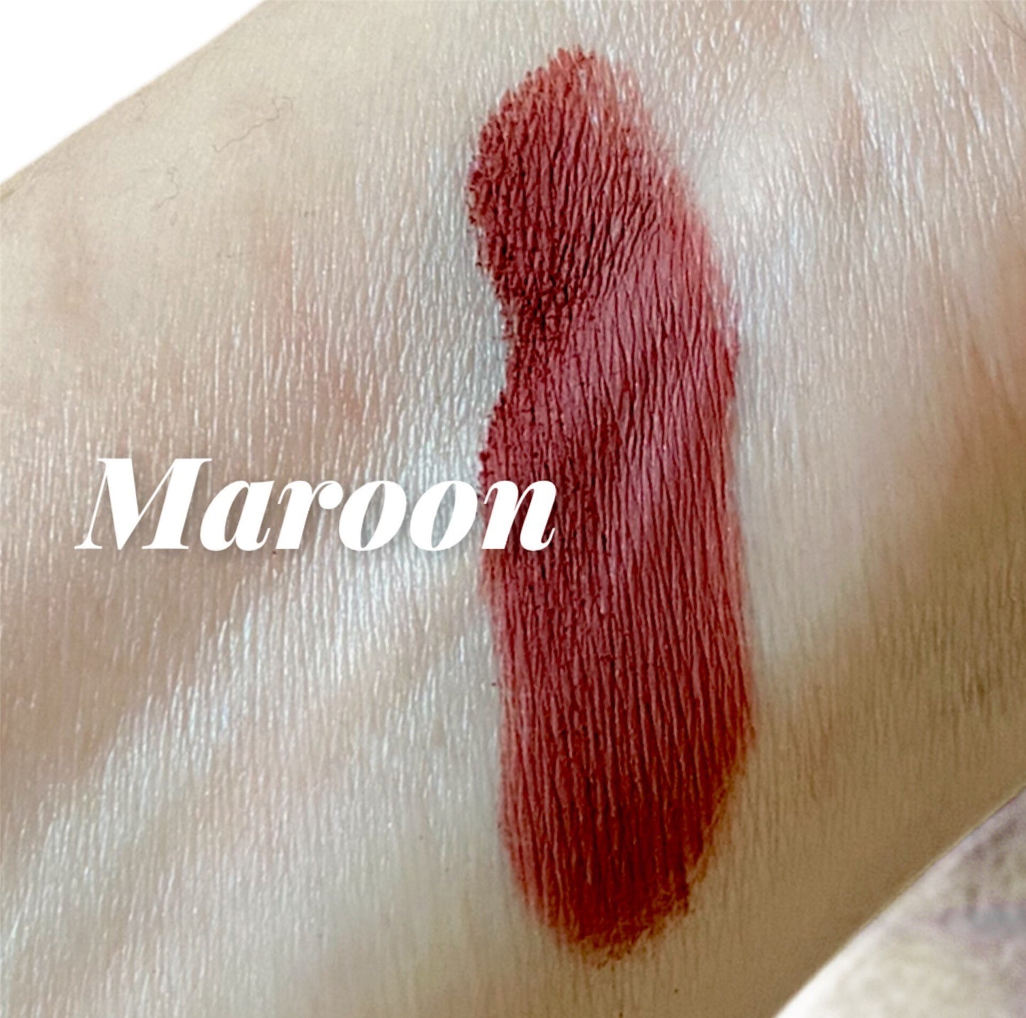 MAROON- Red Burgundy Matte Eyeshadow