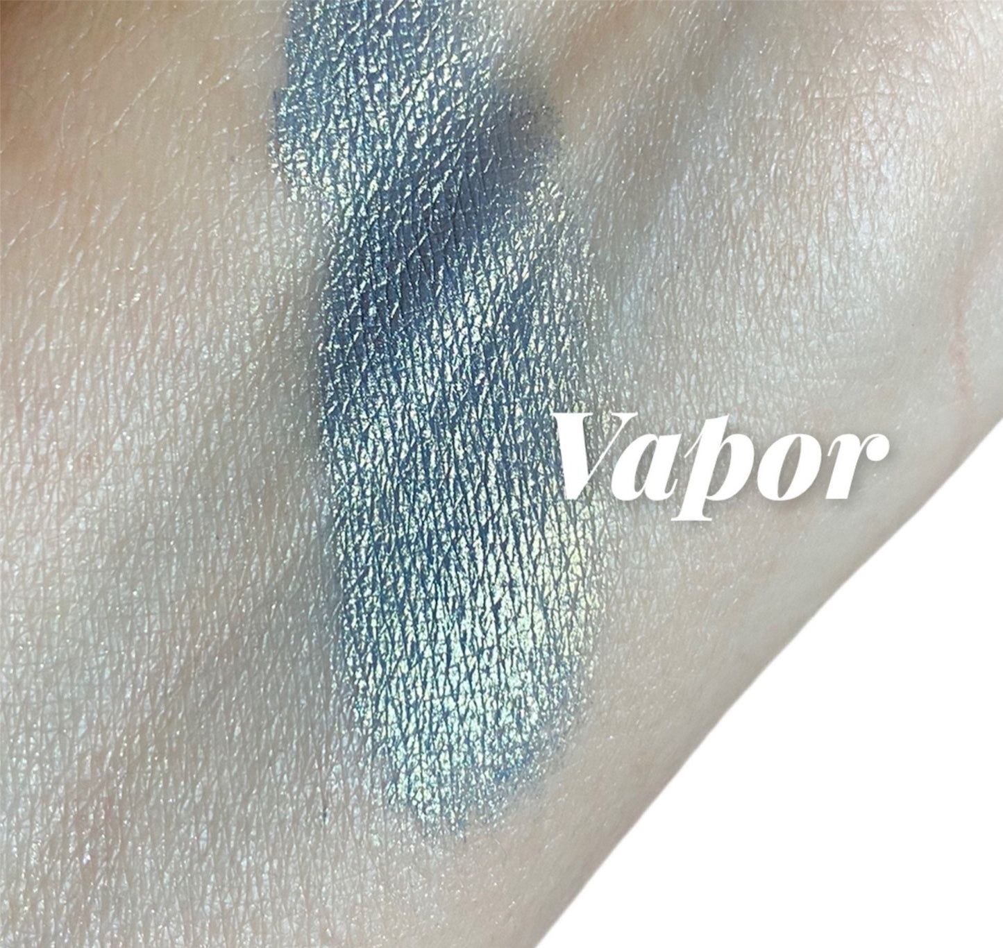 VAPOR - Smokey Blue - Metallic - Shimmer - Eyeshadow - Mineral Makeup - Vegan Natural - Eye Shadow - 10g Sifter Jar - Eyeliner