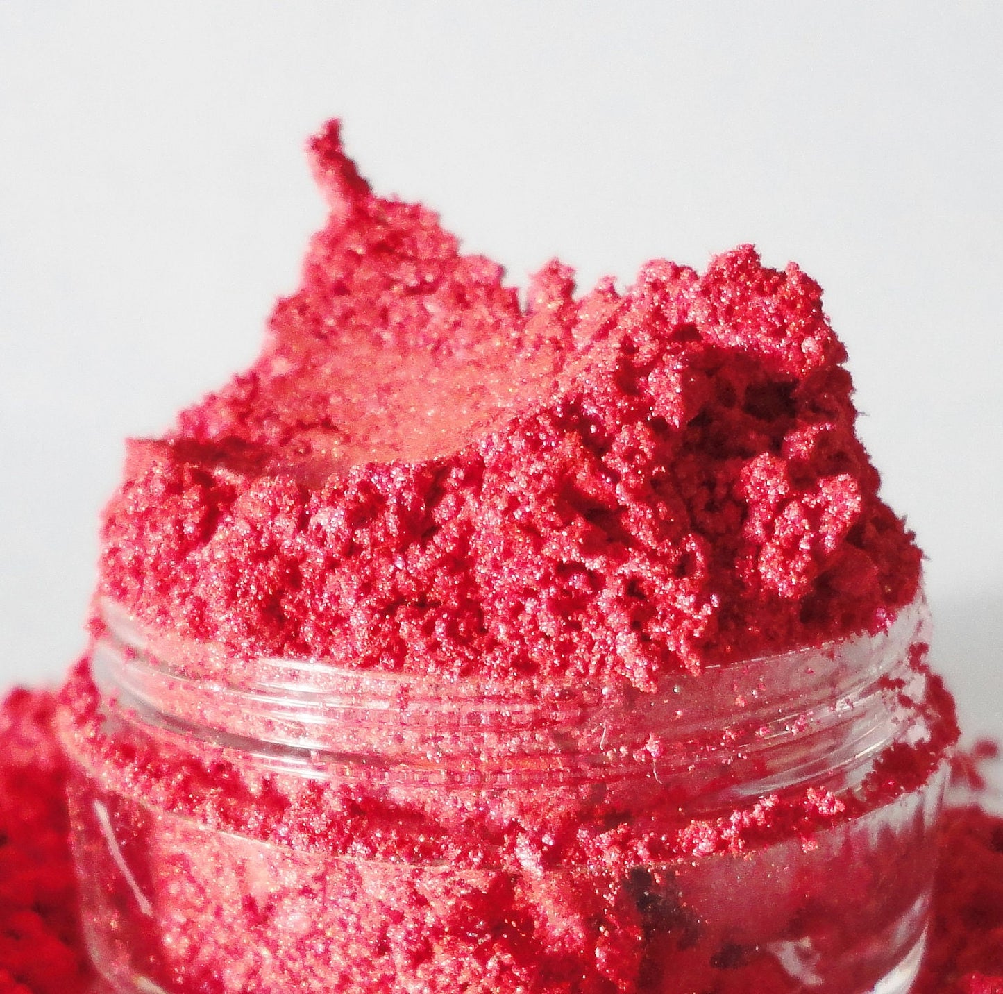 DUCHESS - Coral Pink- Shimmer - Mineral Makeup- EyeShadow - 5g Sifter Jar - Vegan - Luster - eyeliner - Natural - Eyeliner - eye shadow