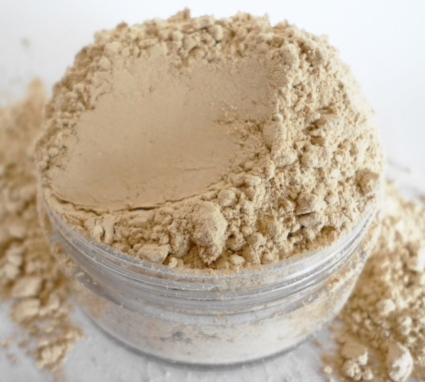 Foundation Mineral Makeup Warm Beige Large 30g Sifter Jar Natural Vegan Organic Full Coverage light Neutral