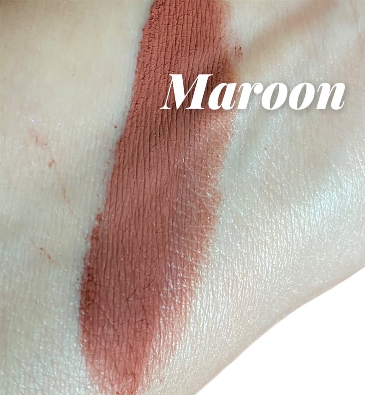 MAROON- Red Burgundy Matte Eyeshadow