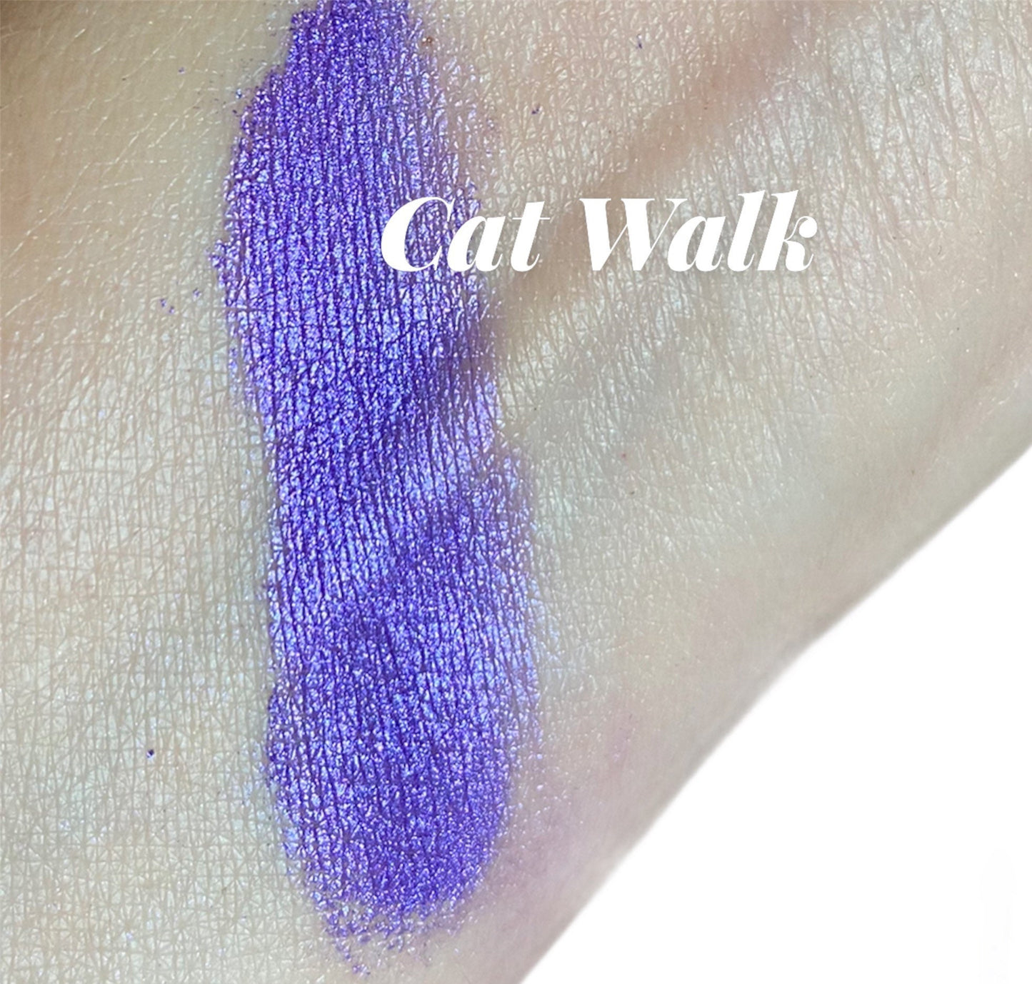 CAT WALK - Purple Violet - Eyeshadow - Eyeliner - Shimmer Glitter - Smokey Eyes Jar Vegan Natural - Luminous Eye Shadow 10g jar