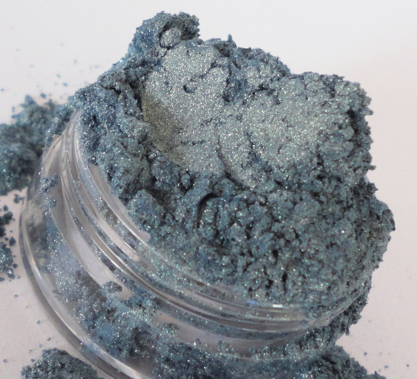 VAPOR - Smokey Blue - Metallic - Shimmer - Eyeshadow - Mineral Makeup - Vegan Natural - Eye Shadow - 10g Sifter Jar - Eyeliner