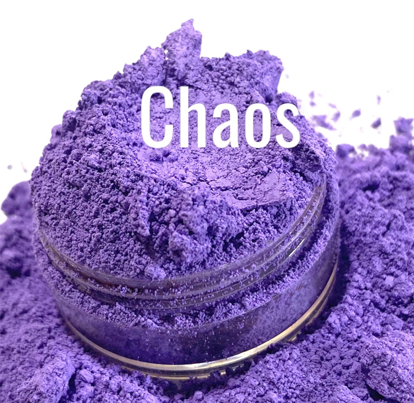 CHAOS-Matte Eyeshadow |medium lavender Purple Eye Shadow |Mineral Makeup |Vegan Natural