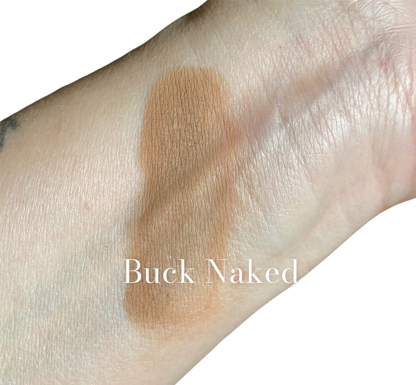 Buck Naked -Matte brown Eye Shadow - Taupe - Natural organic - Mineral Makeup Eyeshadow - Vegan Natural