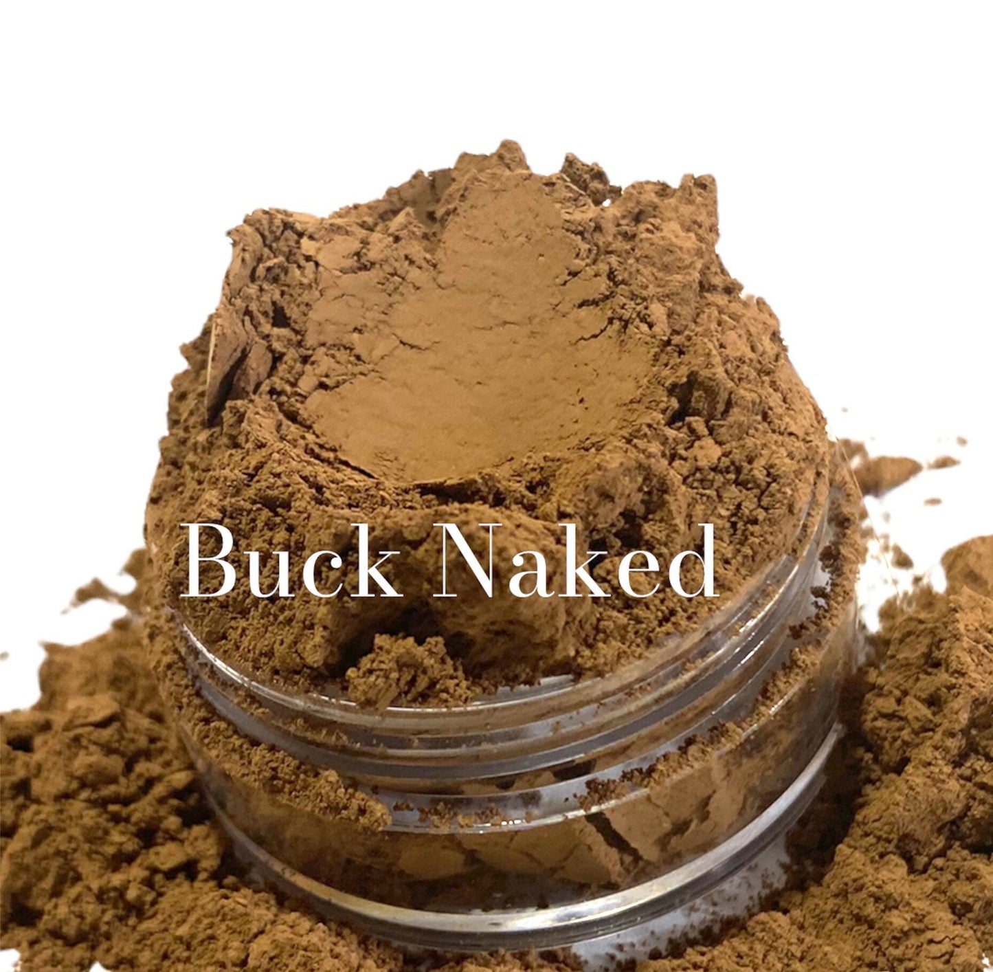 Buck Naked -Matte brown Eye Shadow - Taupe - Natural organic - Mineral Makeup Eyeshadow - Vegan Natural