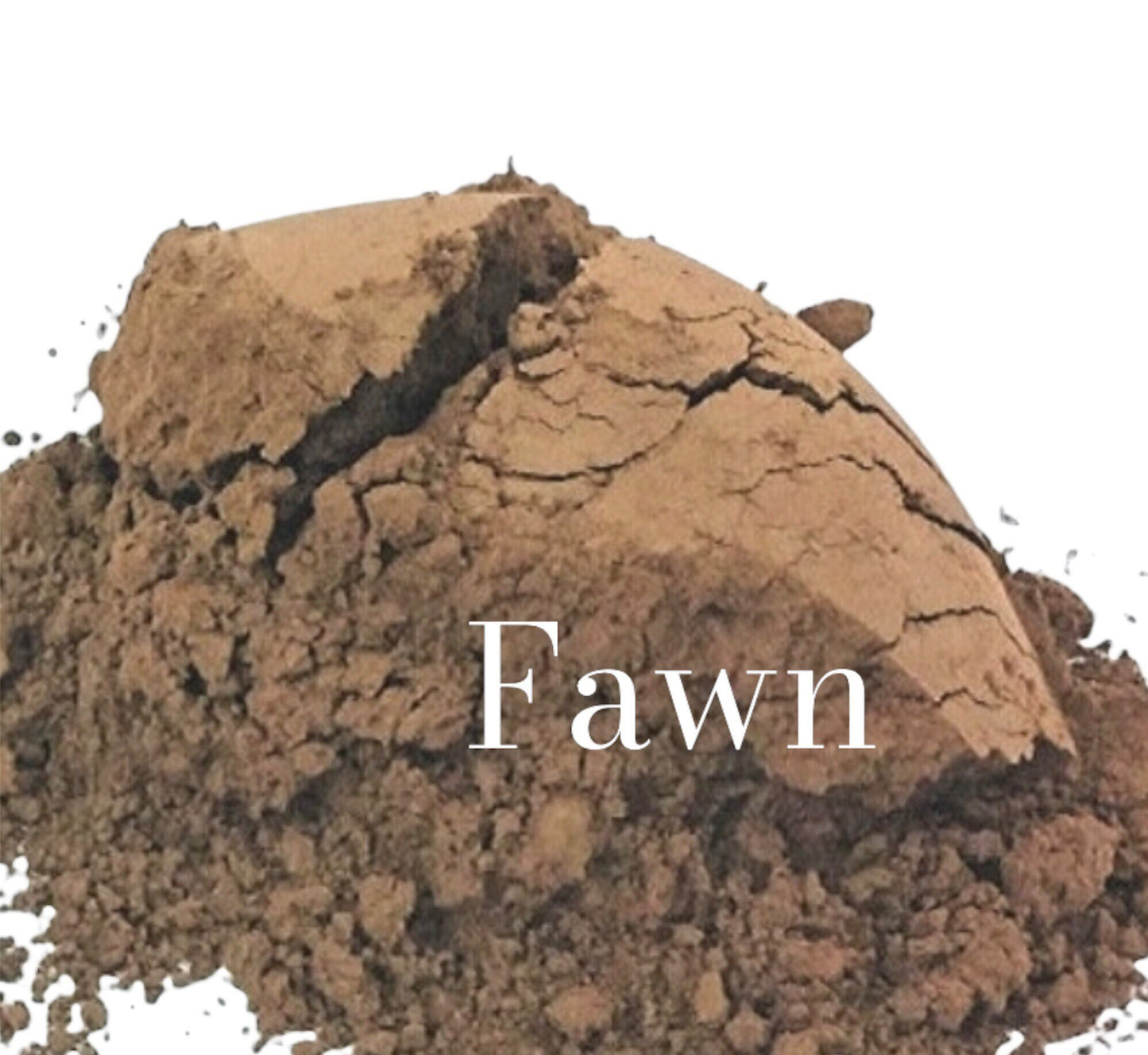 Fawn-Matte brown Eye Shadow - Taupe - light Brown- Natural organic - Mineral Makeup Eyeshadow - Mineral Makeup - Vegan Natural