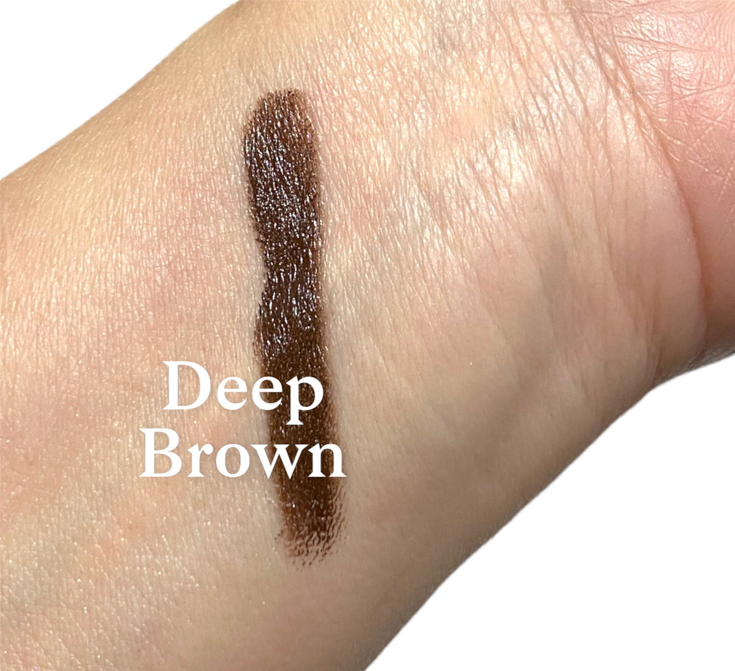 Deep Brown Jumbo Eyeliner Pencil - Chubby - Deep Dark Brown- Smokey Eyes - Eyeshadow -smooth creamy texture