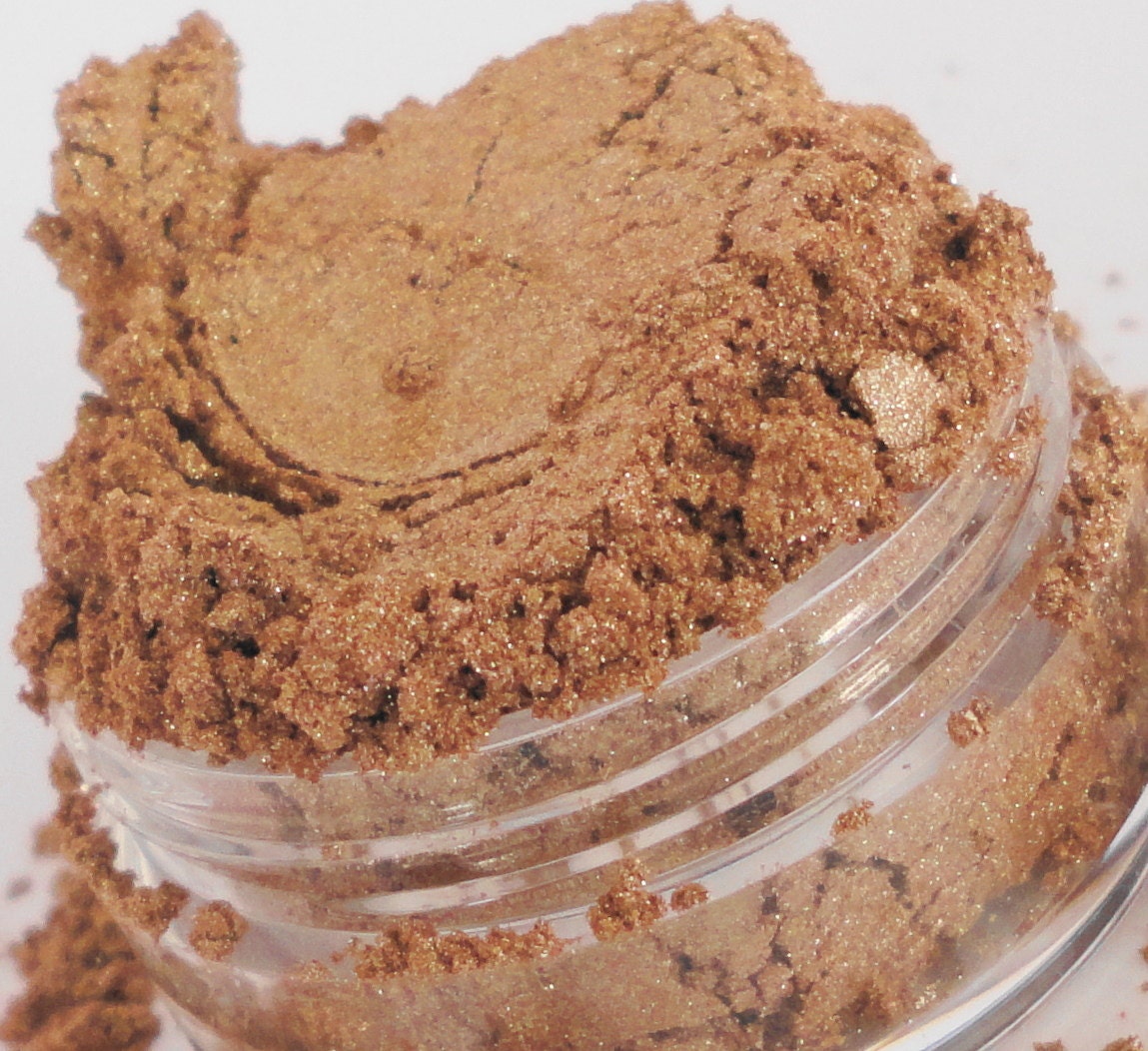 DUNE Brown Eyeshadow Shimmer Luster Mineral Makeup Taupe Light brown Eye Shadow 10g Sifter Jar Eyeshadow Smokey Eyes Natural Organic Vegan