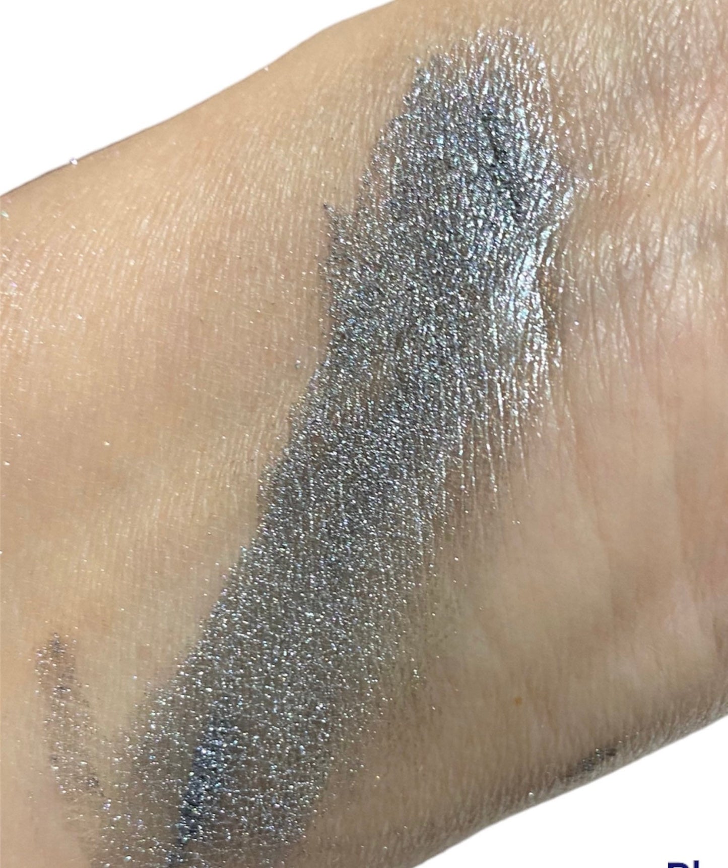 WINTER KISS Gray Silver Eye Shadow Shimmer Glitter Sparkle Vegan Natural Eyeliner Mineral Makeup Eye Shadow 10g Sifter Jar Gray Eyeshadow