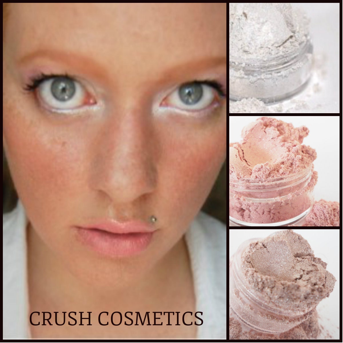 MISS PRISS - Coral Eyeshadow Set