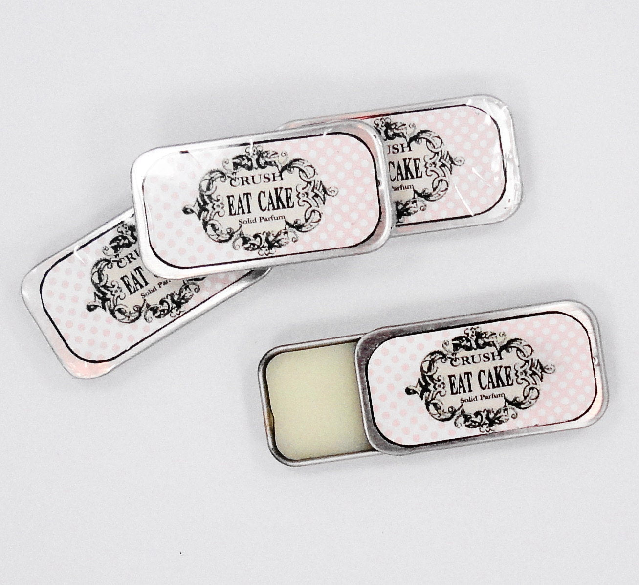 Solid Pefume Petite Mort amber Cherry Blossom Sweet Orange Organic Essential Oil Vegan