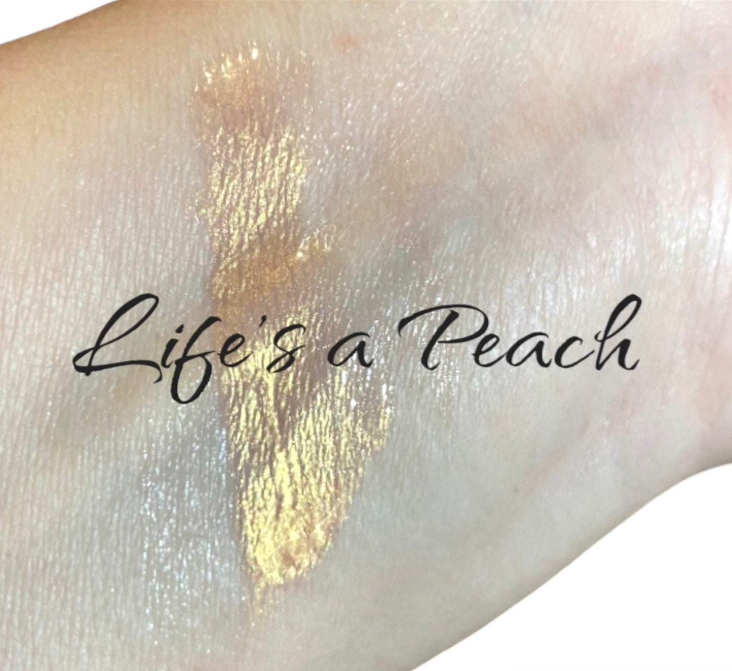Golden Peach Lipgloss- Translucent- peach scented-Glitter-Liquid lipstick - Shimmer-Luster - Metallic Mineral Makeup Vegan - Summer Pearly