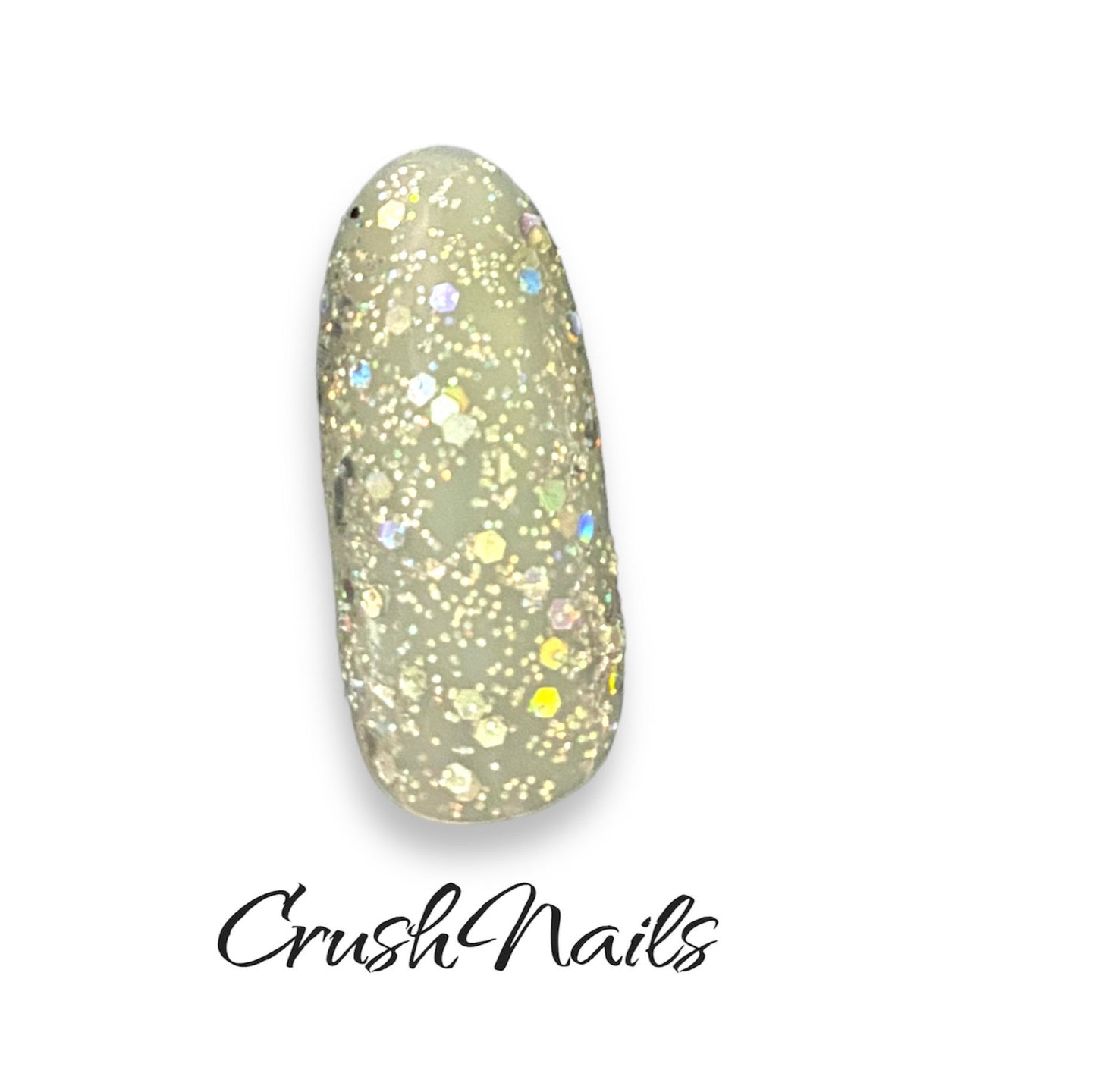 Interstellar - Silver Holographic Glitter- Nail Polish