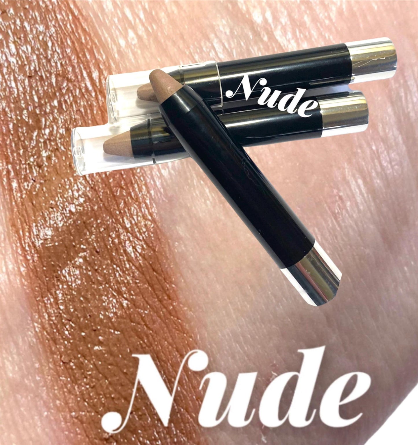 Nude - Medium Nude pink-Cream Formula -Lip Twist Up Tube - pigmented Color- Vitamin E Enriched- Luscious Rich Color - Natural Vegan.