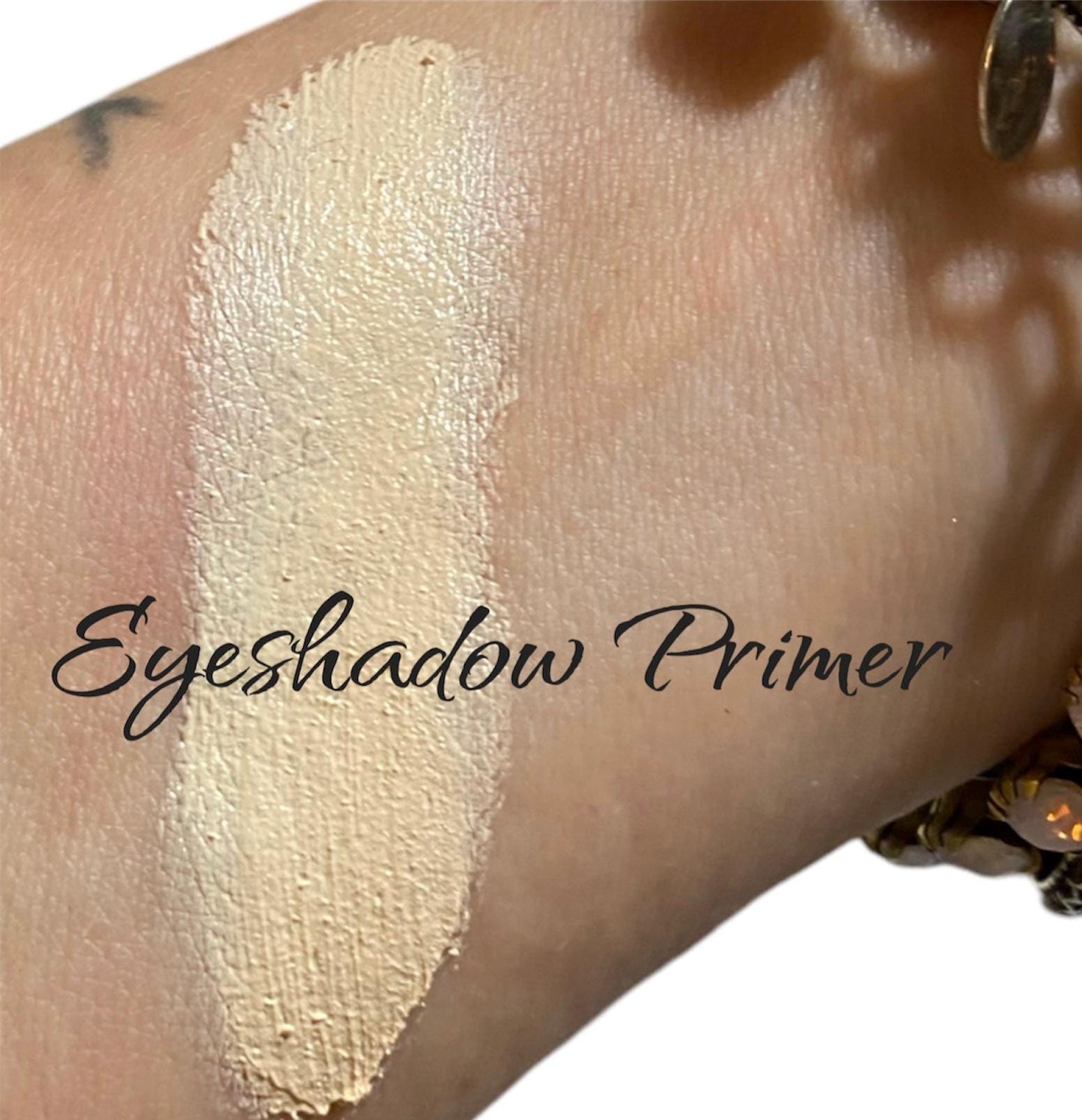 EyeShadow - Primer - Vegan Ivory Concealer- mineral makeup eyeshadow base cream light weight - Pale Nude Shade - Natural Ingredients