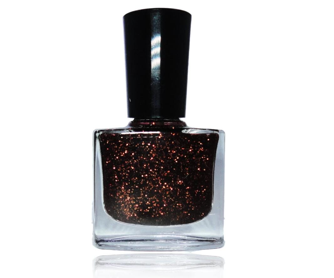 Holographic Silver Glitter Nail Polish Vegan nails free from harsh chemicals indie nail polish