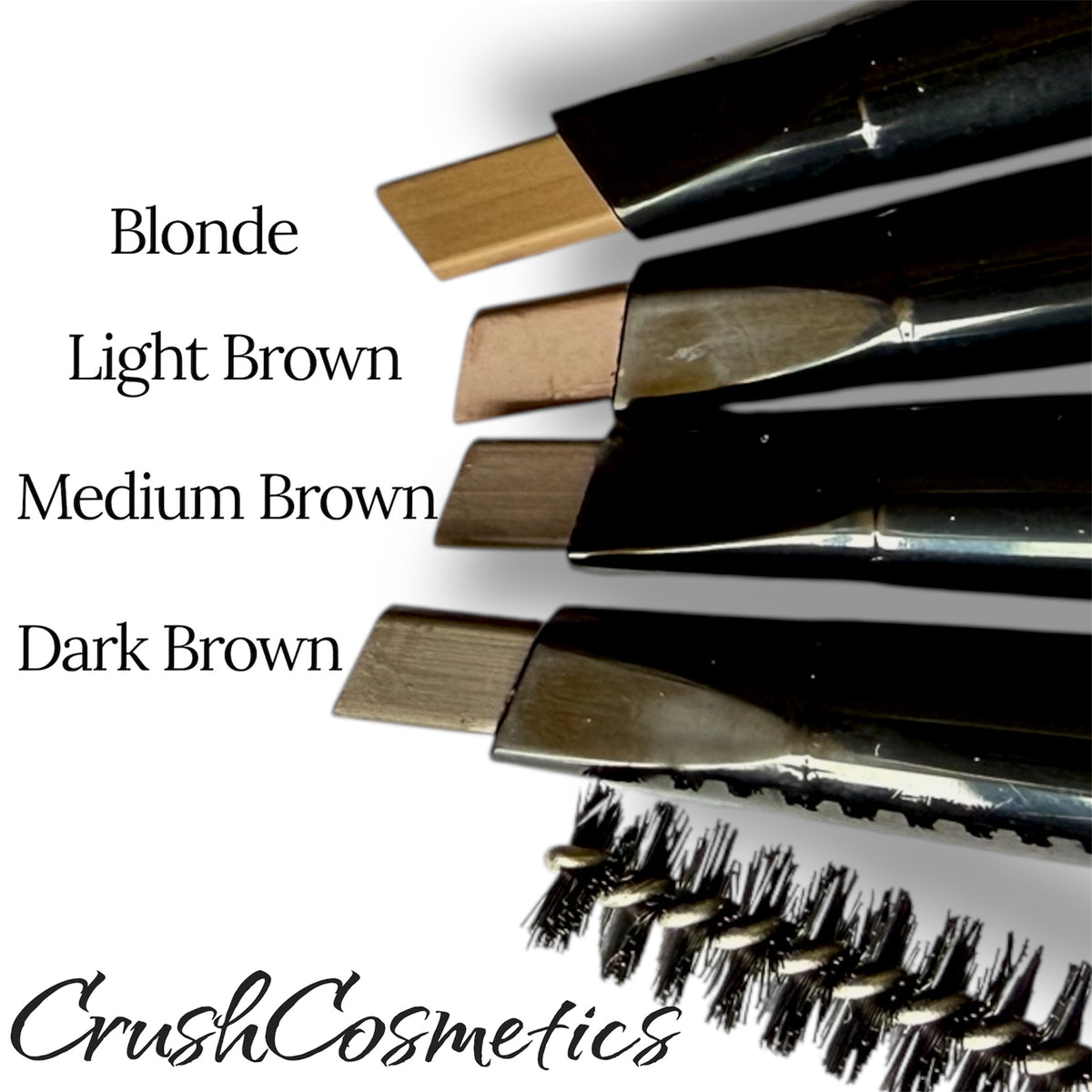 Slanted Eyebrow Pencil with brush