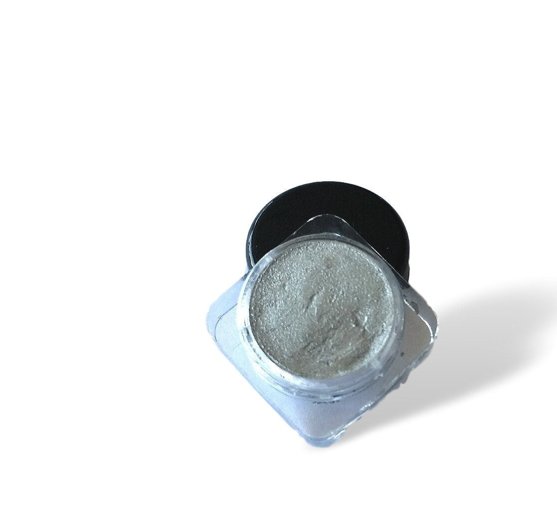 Metallic Silver  or Gold Smudge Pot Vegan Cream Eyeshadow Highlighter Eye Shadow Mineral Make up Makeup Titan