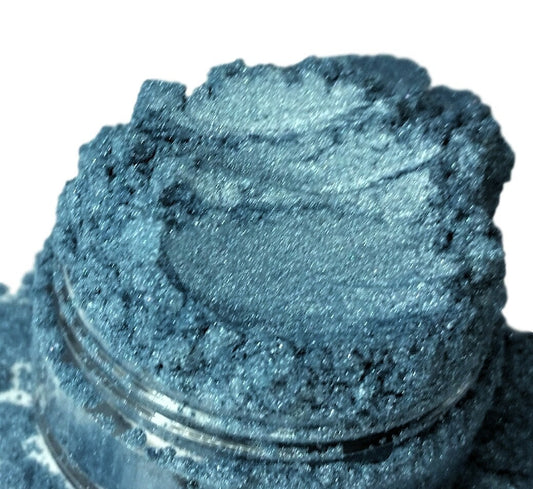 TORRID - Blue Eyeshadow - Shimmer - Gold Sparkle - Glitter Sky Blue - Mineral Eye Shadow-  10g Sifter Jar Accent Color Makeup Vegan Natural