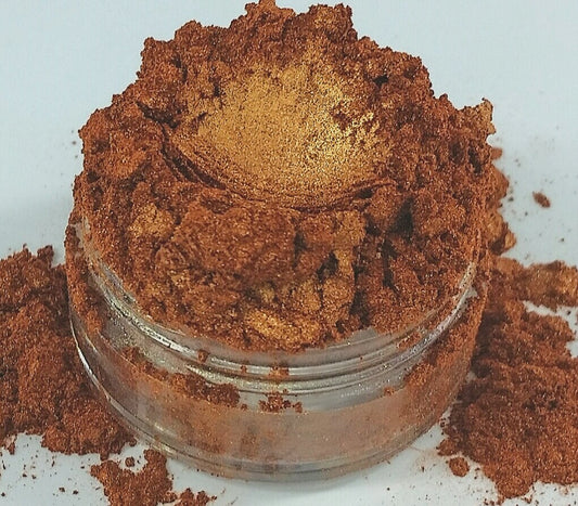 SLAMMED - Metallic Orange Gold Eyeshadow