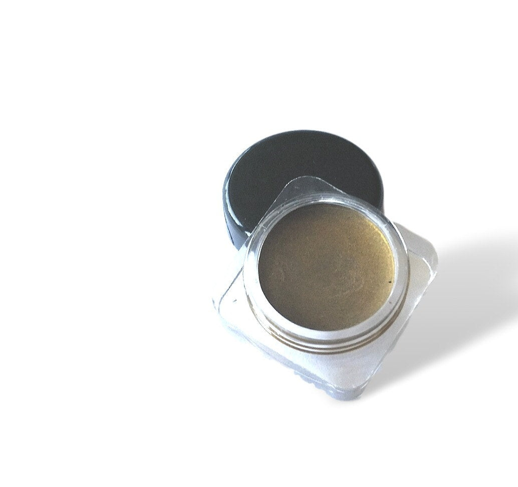 Metallic Silver  or Gold Smudge Pot Vegan Cream Eyeshadow Highlighter Eye Shadow Mineral Make up Makeup Titan
