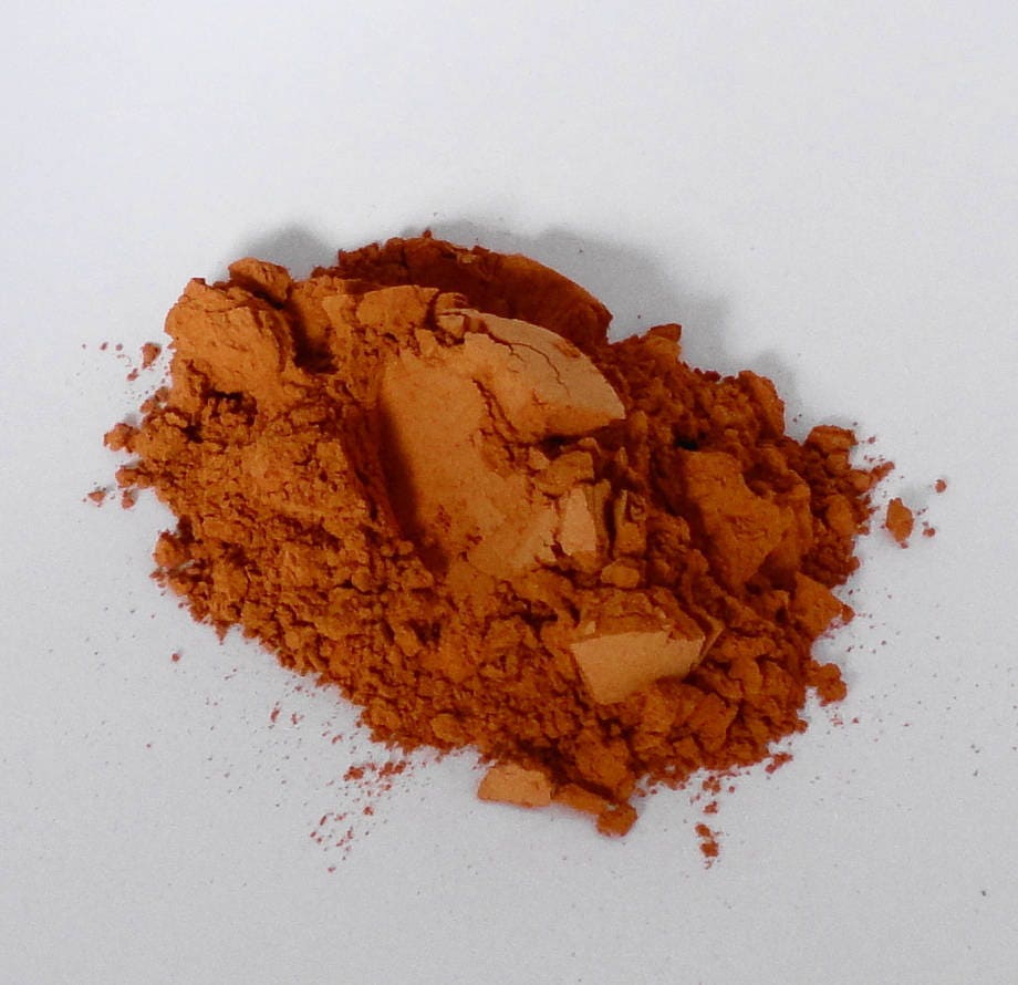 Matte Orange  Pumpkin Pale Rust Makeup Eyeshadow  loose  Eye Shadow   Mineral Makeup Vegan Natural  Pigmented Organic PUMPKIN