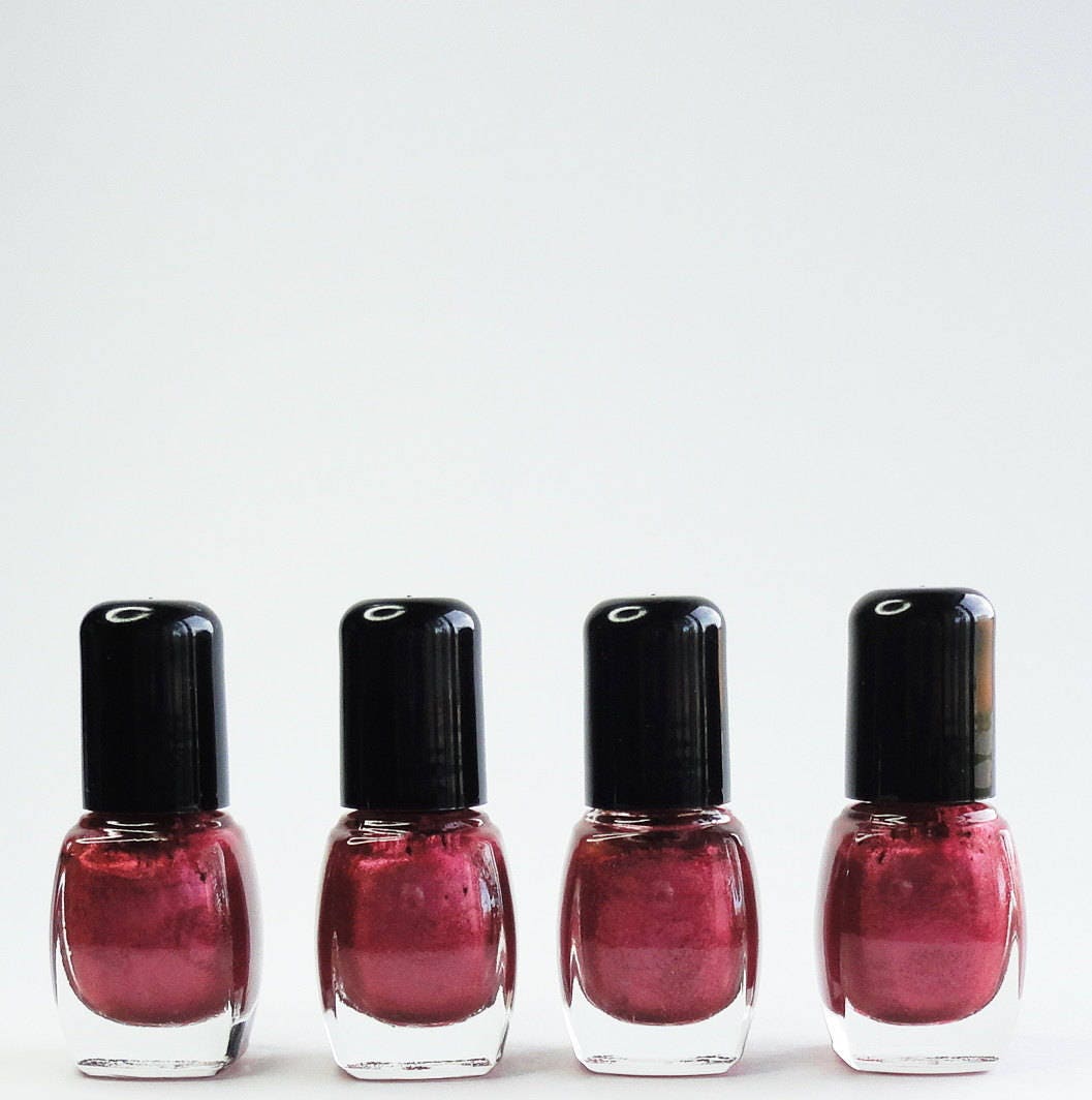 Nail Polish Black Plum Vegan nails  free From harsh Chemicals indie nail polish Shiny glossy manicure Violet, Paramour