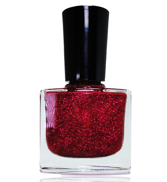 Nail Polish Carnivore Iridescent Glitter  Sparkle Vegan nails  free From harsh Chemicals indie nail polish Shiny glossy manicure