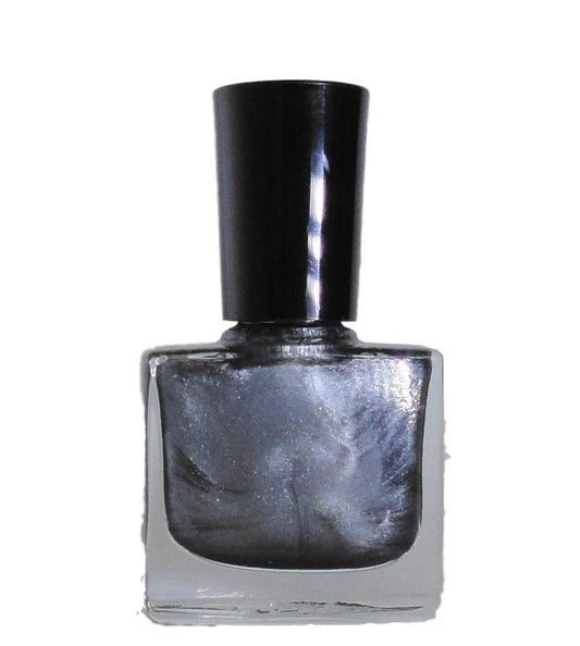 CIROCC - Dark Silver Shimmer Nail Polish