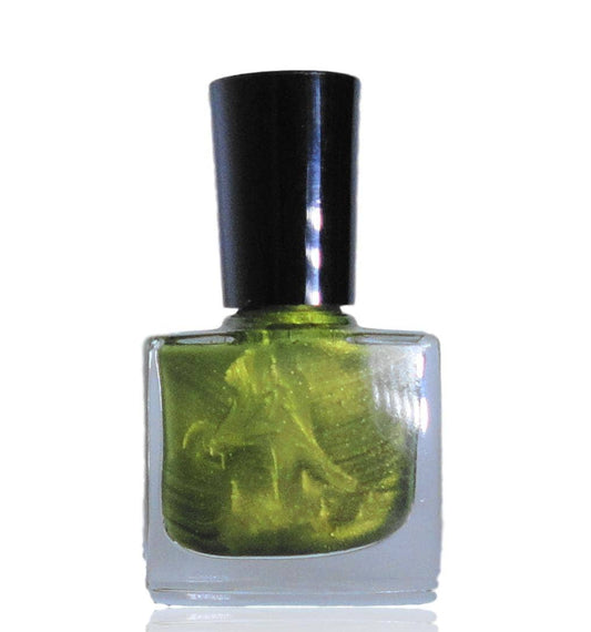 KRYPTONITE -Lime Green Nail Polish  Vegan nails  free From harsh Chemicals indie nail polish Shiny glossy manicure