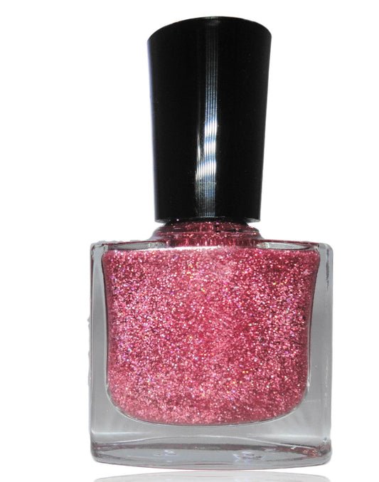 CUPCAKE- Pink  Glitter Nail Polish