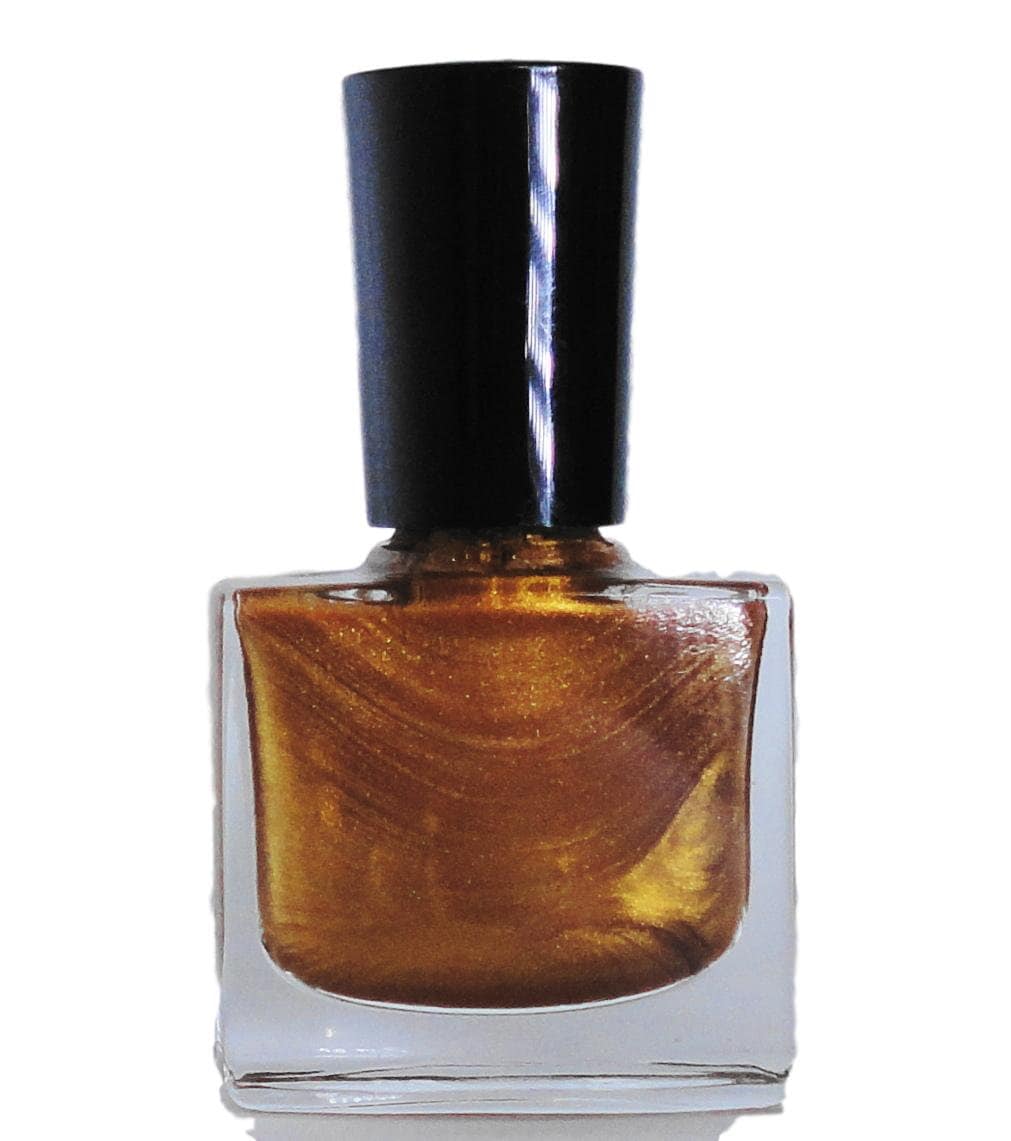 Nail Polish Paris Teal Blue Green Iridescent  Vegan nails  free From harsh Chemicals indie nail polish Shiny glossy manicure